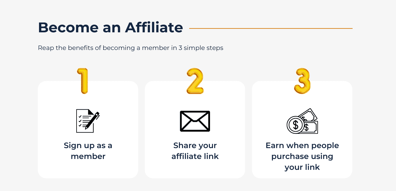 Become a member affiliate membership