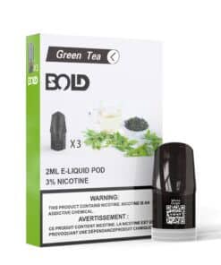 BOLD VAPE POD(GREEN TEA) NEW FLAVOR VERSION 2021