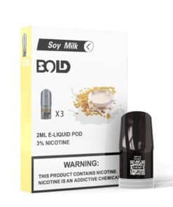 BOLD VAPE POD(SOY MILK) NEW FLAVOR VERSION 2021