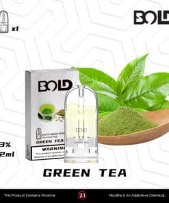 BOLD INFINITE PODS (GREEN TEA) - New Generation Version 2022