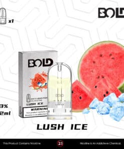 BOLD INFINITE PODS (LUSH ICE) - New Generation Version 2022