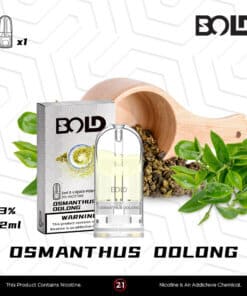 BOLD INFINITE PODS (OSMANTHUS OOLONG) - New Generation Version 2022