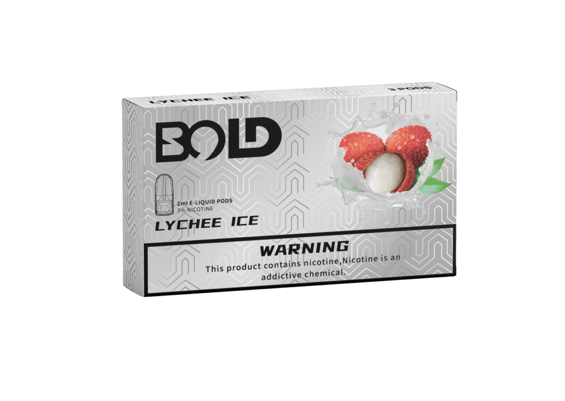 BOLD INFINITE PODS (LYCHEE ICE) – New Generation Version 2022 – Bold Vape