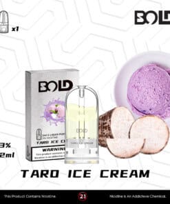 BOLD INFINITE PODS (TARO ICE CREAM) - New Generation Version 2022