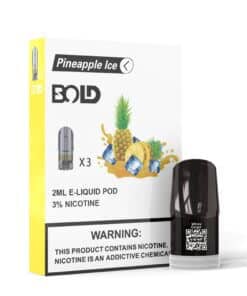 BOLD VAPE POD(PINEAPPLE ICE) NEW FLAVOR VERSION 2021