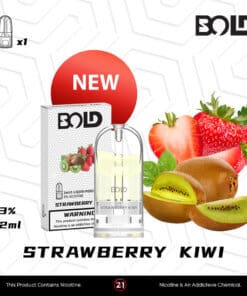 BOLD INFINITE PODS (STRAWBERRY KIWI) - New Generation Version 2022